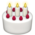 🎂 on Apple