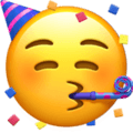 🥳 on Apple