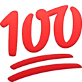 💯 on Facebook