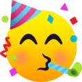 🥳 on JoyPixels