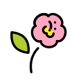 🌺 on OpenMoji