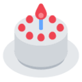 🎂 on Toss Face