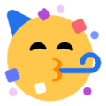 🥳 on Toss Face